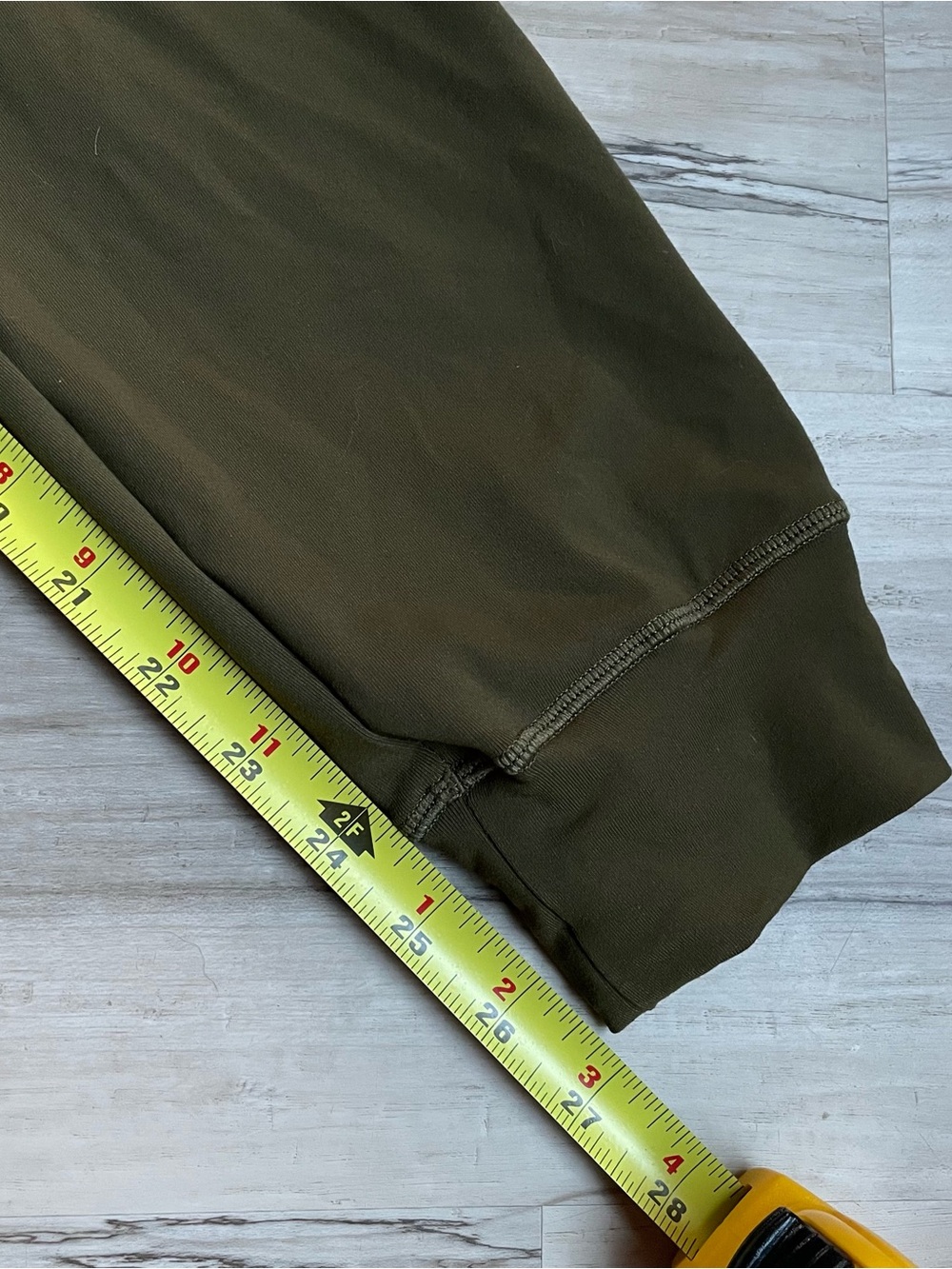 ZYIA Olive Green Track Joggers with Drawstring Waist Active set - Picture 15 of 16